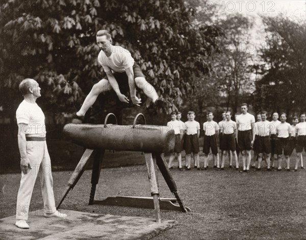 Gym class, 1933. Artist: Unknown