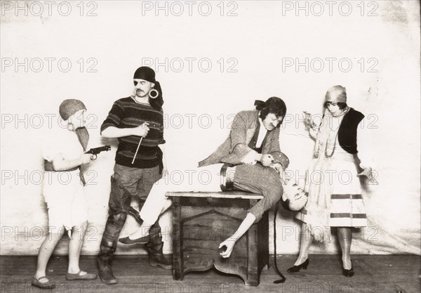 Dramatic society, 1922. Artist: Unknown