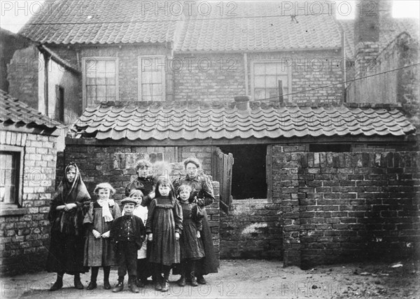 A York slum, York, Yorkshire, 1901. Artist: Unknown