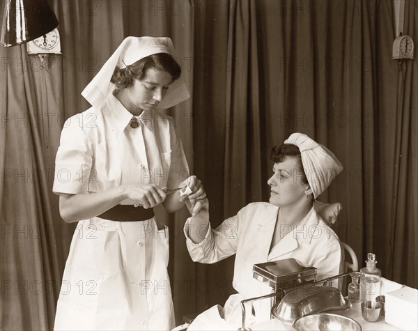 The Rowntree medical department, York, Yorkshire, 1955. Artist: Unknown