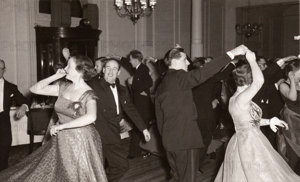 Rowntree staff dance,  York, Yorkshire, 1959. Artist: Unknown