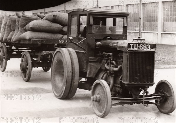 Tractor, 1927. Artist: Unknown