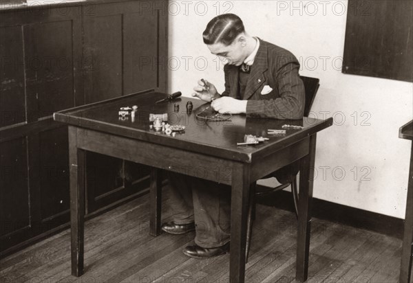 Selection and aptitude test, Rowntree factory, York, Yorkshire, 1948. Artist: Unknown