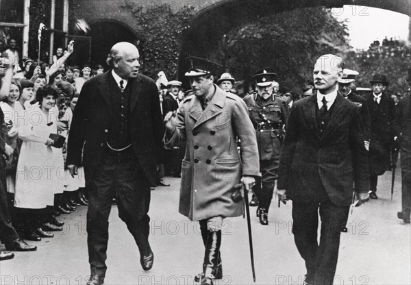 Visit of the Prince of Wales (later Edward VIII), Rowntree Factory, York, Yorkshire, 1923. Artist: Unknown