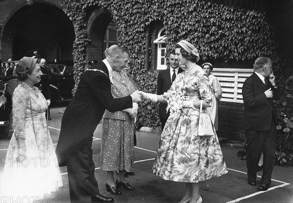 Visit of Princess Alexandra 1956 to York, Yorkshire. Artist: Unknown