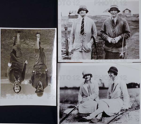 Women in Golf, 1925-1932. Artist: Unknown