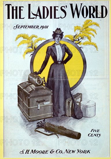 The Ladies World, magazine cover, 1901. Artist: Unknown
