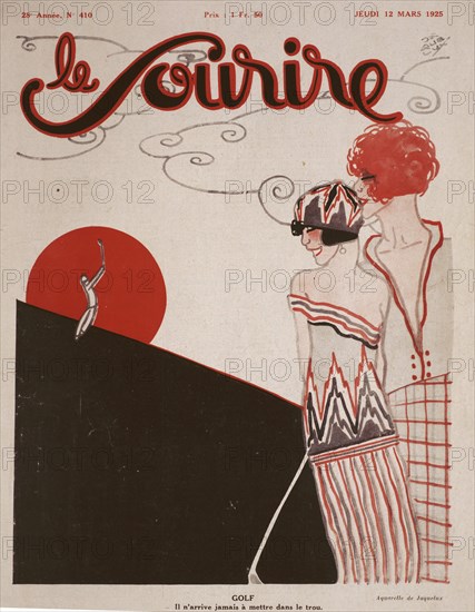 Le Sourire magazine, France, March 1925. Artist: Unknown
