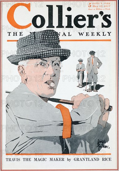 Cover of Collier's weekly magazine, May 12, 1917. Artist: Unknown