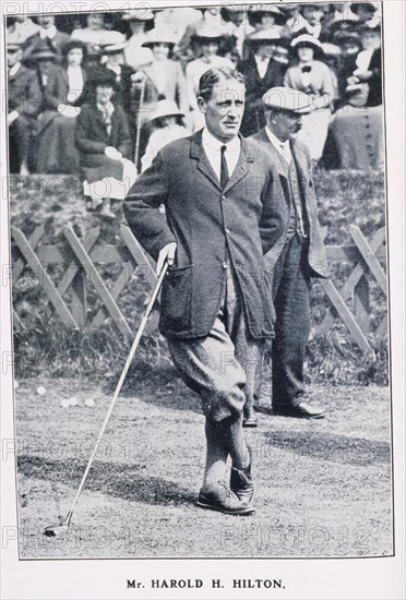 Harold H Hilton, golfer, c1900. Artist: Unknown
