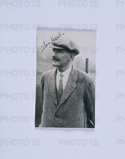 Autographed postcard of Alex Herd, British, c1920. Artist: Unknown