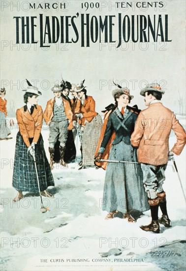 Cover of The Ladies Home Journal, March 1900. Artist: Unknown