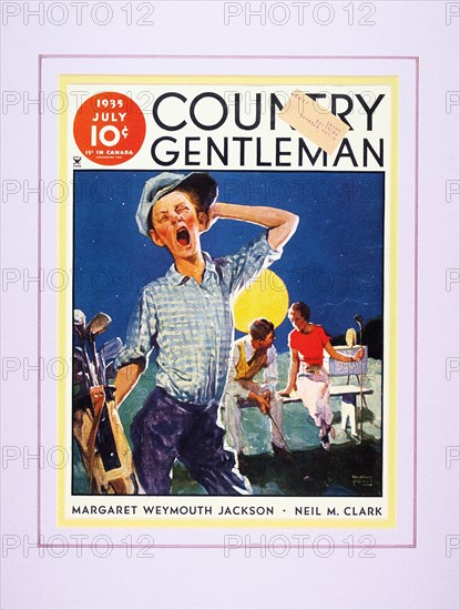 Cover of 'Country Gentleman' magazine, American, July 1935. Artist: Unknown