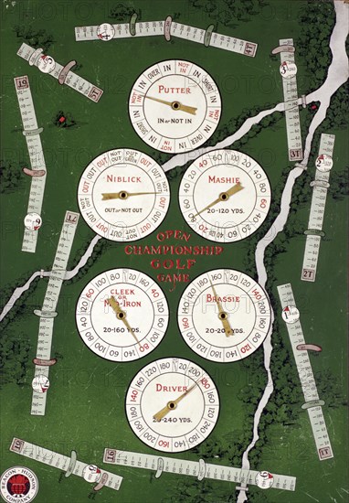 Open Championship Golf Game, c1920-c1950. Artist: Beacon Hudson Company