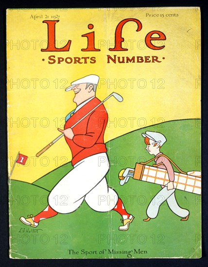 Cover of "Life" magazine, 21 April 1927. Creator: Unknown.