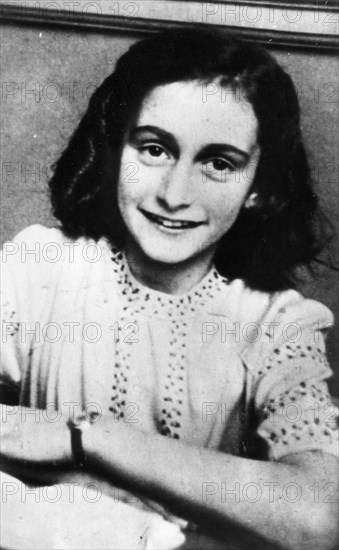 Anne Frank (1929-1945). Artist: Unknown