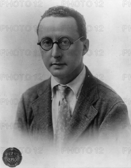 Jerome Kern (1885-1945), American composer. Artist: Unknown