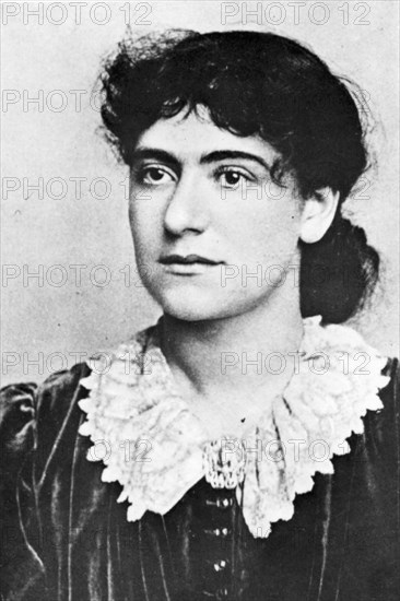 Eleanor Marx (1855-1898), daughter of Karl Marx. Artist: Unknown