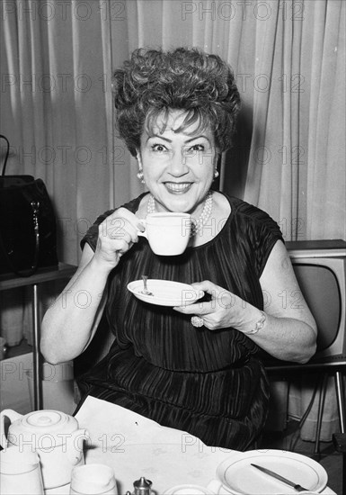 Ethel Merman (1908-1984), American actress, 1963. Artist: Unknown