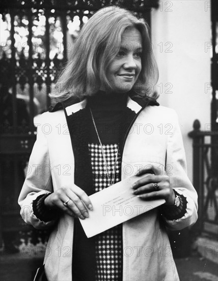 Hayley Mills (1946- ). British Actress, 1972. Artist: Unknown