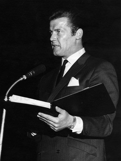 Roger Moore (1927- ), British actor, 1968. Artist: Unknown