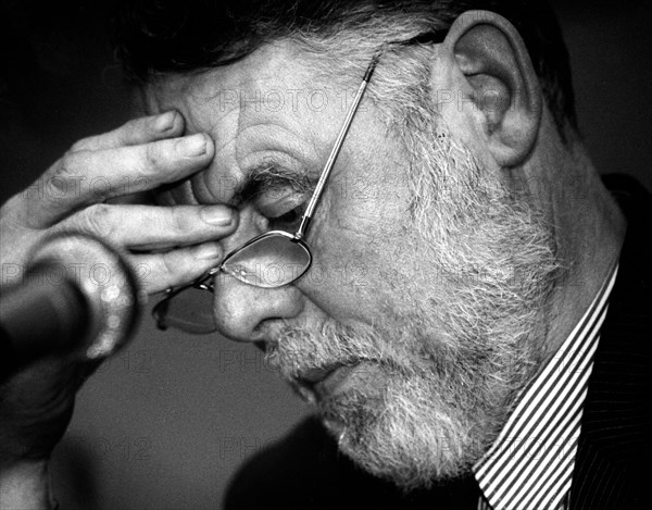 Terry Waite (1939- ), British humanitarian and author, 1997. Artist: Unknown