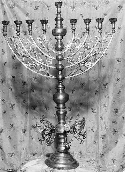 Menorah. Artist: Unknown