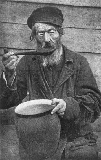 Russian peasant, c1902. Artist: Unknown