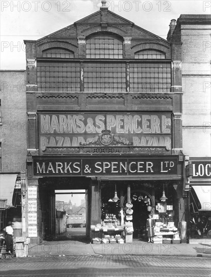 Marks & Spencer Ltd, Stratford, London, 1910. Artist: Unknown