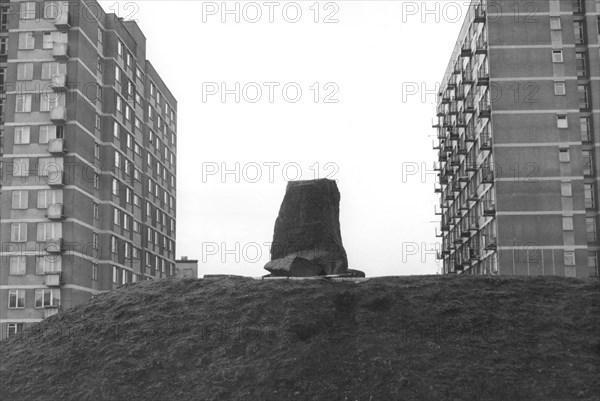 Mila 18 monument, Warsaw, Poland. Artist: Unknown