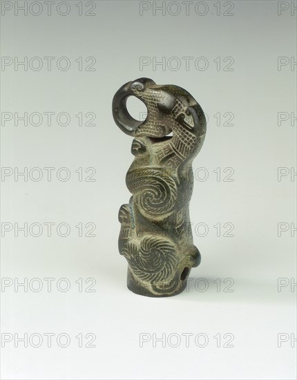 Bronze finial in the shape of an animal, Eastern Zhou dynasty, China, 5th century BC. Artist: Unknown