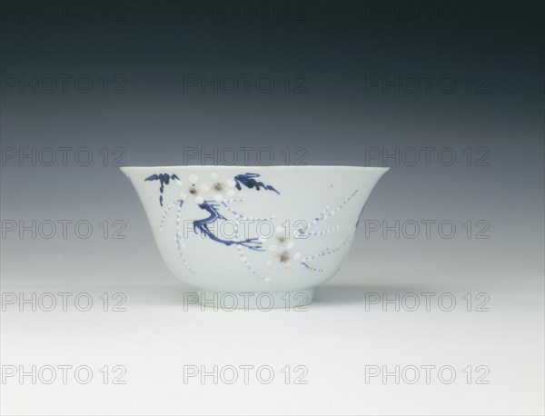 Porcelain bowl, Qing dynasty, China, 1662-1677. Artist: Unknown