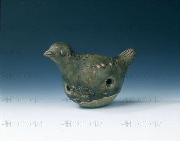 Bird whistle, Tang/Five dynasties, China, 8th-10th century. Artist: Unknown