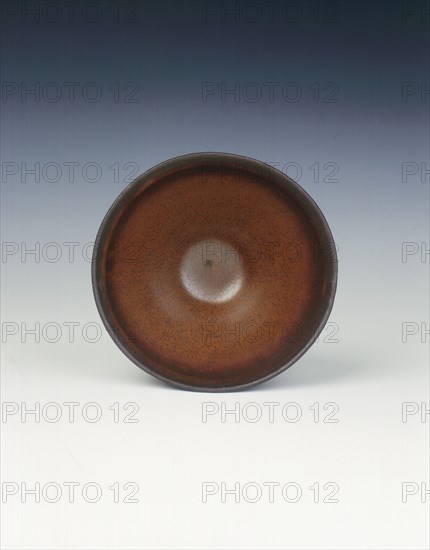 Jian stoneware brown bowl, Southern Song/Yuan dynasty, China, 13th century. Artist: Unknown