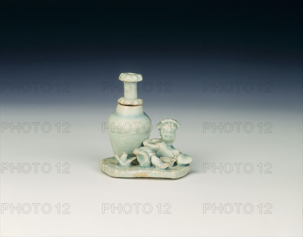 Qingbai water dropper, Yuan dynasty, China, 1279-1368. Artist: Unknown