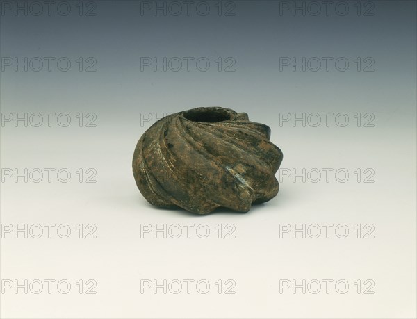 Swirling bronze water pot, Tang dynasty, China, 8th century. Artist: Unknown