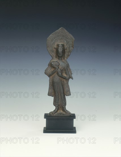 Standing bodhisattva, Six Dynasties, China, early 6th century. Artist: Unknown