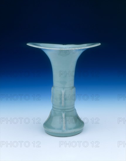 Longquan celadon gu vase, Southern Song dynasty, China, 1127-1200. Artist: Unknown