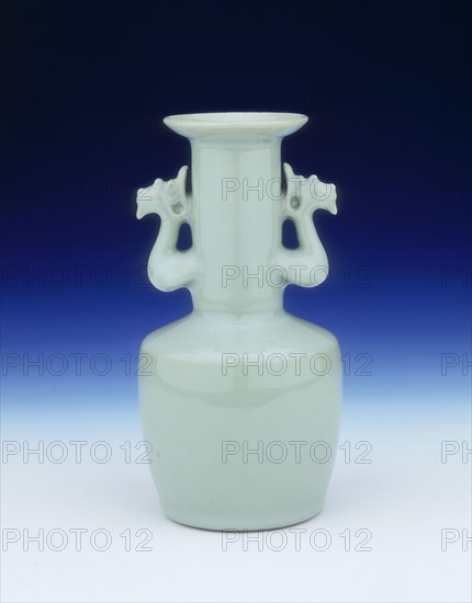 Reproduction of a Longquan celadon mallet vase, Japan, c1920. Artist: Unknown