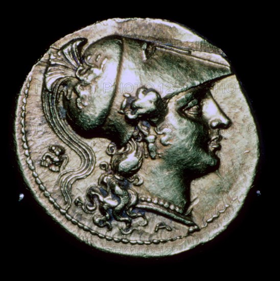 Gold stater of Pyrrhus of Epirus, 3rd century BC. Creator: Unknown.