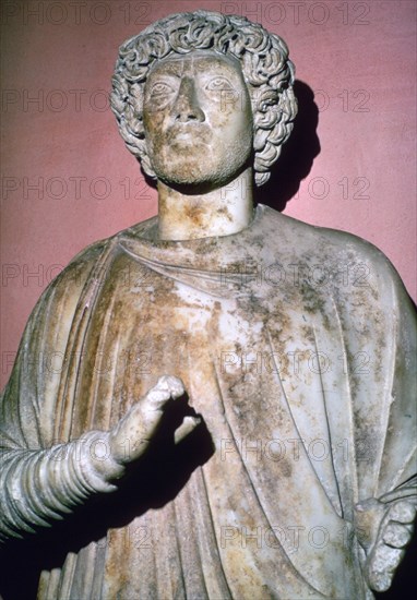 A muncipal magistrate's statue, 4th century. Artist: Unknown