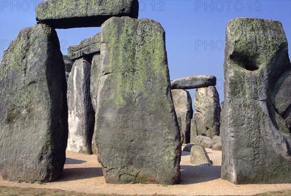 Detail of Stonehenge. Artist: Unknown