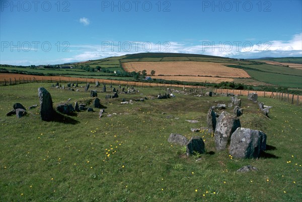 Braiid site on the isle of Man. Artist: Unknown