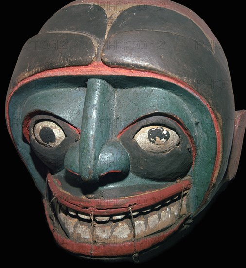 Native American dance mask. Artist: Unknown