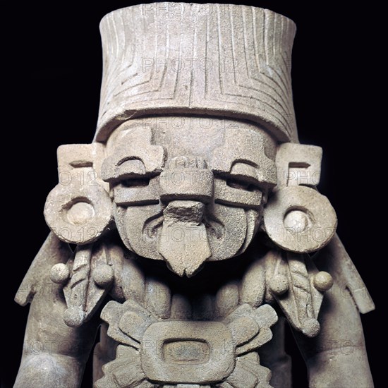 Zapotec statuette of the god of lightning and rain. Artist: Unknown