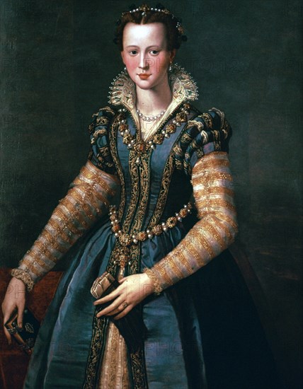 Maria de Medici, 1555. Creator: Alessandro Allori.