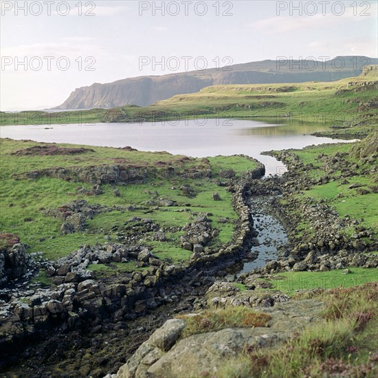 'Canal' near the promontory fort at Ruadha A' Dunain. Artist: Unknown
