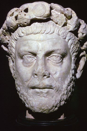 Bust of Diocletian. Artist: Unknown