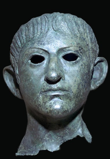 Head of the Emperor Claudius, Roman Britain, 1st century AD. Artist: Unknown