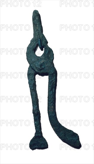 Roman iron-working tongs. Artist: Unknown